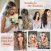 Secret Hair Extensions 12 Inch Bleach Blonde Invisible Wire Synthetic Hair Pieces for Women - Natural Wavy Hair Extension - Buy Online on SooperMarket.com