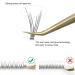 Natural Cluster Eyelash Extensions 8-14mm Mixed Pack - C Curl Fishtail Lashes 0.07mm - Buy Online on SooperMarket.com