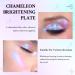 Chameleon Face Highlighter Palette - Multichrome Glitter Shimmer Makeup | Holographic Sparkle & Color Shifting Illuminator for Eyes - Buy Online on SooperMarket.com