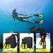 Adjustable Open Snorkeling Swim Fins - Light, Durable for Kids and Adults - Extra Small Yellow - Buy Online on SooperMarket.com