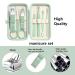High-Quality Manicure Set for Men & Women - Portable Nail Care Kit with Travel Case | Perfect Gift for Grooming & Parties - Buy Online on SooperMarket.com