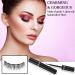 Magnetic Eyelashes and Eyeliner Kit - 12 Pairs Reusable Magnetic Lashes with Tweezers - 3D Natural Look False Eyelashes - Easy to Wear, No Glue Needed - Buy Online on SooperMarket.com