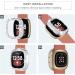Tensea 2Pack Bling Protector Case for Fitbit Versa 3/Sense - Black/Silver Diamond Frame Cover for Women - Buy Online on SooperMarket.com