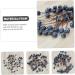 HOMSFOU 100pcs Simulation Blueberry Decoration Artificial Plants Flowers Artificial Berry Stem Embellishments for Crafting Fake Berry with Stem Fake Berry Twig Foam Christmas Small Fruit - Buy Online on SooperMarket.com