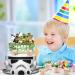 31-Piece Children's Birthday Decoration Set | 6 Cartoon Minifigures & 25 Cake Toppers for Perfect Kids' Cake Decor - Buy Online on SooperMarket.com