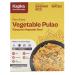 Kapka Vegetable Pulao Vegan Indian Food - 5 Pack Seasoned Basmati Rice Meal Kit - Ready to Eat Entrees for Pressure Cookers, Instant Pots | 3-4 Servings Per Pack