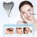 Buy 1 Pair Ice Globes Face Massager - Stainless Steel V-Shaped Gua Sha Facial Tools for Women | Cooling Spa Globes with Storage Case - Buy Online on SooperMarket.com