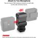 SmallRig Two-in-One Bracket Cold Shoe Mount for Rode Wireless GO & Saramonic Blink 500 - 2996 - Buy Online on SooperMarket.com