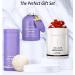 Luxury Magnesium Bubble Bath Lavender Vanilla - Moisturizing Stress Relief for Women - Spa Self Care Gift for Birthday & Christmas - Buy Online on SooperMarket.com