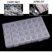 JANEMO 28 Grid Bead Storage Container - Portable Diamond Painting Accessories (Small Grid) - Buy Online on SooperMarket.com