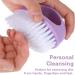 Amaxiu Hand Nail Brushes 2pcs Grip Clean Heavy Duty Nail Brushes for Cleaning Fingernails Nylon Firm Stiff Bristles Deep Clean Scrubber for Mechanics Gardeners Hand Under Nails Toes(Green Purple) - Buy Online on SooperMarket.com