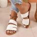 Nupaque Women s Dressy Slide Sandals - Flat Summer Open-Toe Shoes | Large Size 39 EU for Leisure Swimming & Shopping - Buy Online on SooperMarket.com