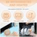 Qshare Baby Silicone Suction Plate with Spoon and Fork - Non Slip Divided Weaning Plates for Toddler (Beige) - Buy Online on SooperMarket.com