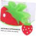 NOLITOY 4 Pcs Natural PU Sponge Brush Set for Newborns & Kids - Red Bath Wipe & Foam Body Sponges for Gentle Cleaning - Buy Online on SooperMarket.com