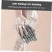 Silicone Body Brush Bath Towel Set - 2Pcs Pull Back Strip Scrubber for Adults | 100x25cm - Buy Online on SooperMarket.com