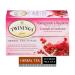 Twinings Pomegranate and Raspberry Herbal Individually Wrapped Tea Bags | Naturally Caffeine-Free Full-Flavoured Herbal Tea | 20 Count (Pack of 6) | Enjoy Hot or Iced Pomegranate and Raspberry 20 Count (Pack of 6)