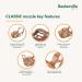 Baskerville Classic Basket Muzzle for Dogs | Pant Drink Prevent Bites | Durable TPR | Ideal for Long-Nosed Breeds - Buy Online on SooperMarket.com