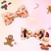 Lionheart Glory Christmas Dog Collar - Adjustable Soft Pink Fly Collars for Small Dogs | XS Gingerbread Man Design - Buy Online on SooperMarket.com