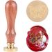 Craspire Butterfly Wax Seal Stamp 25mm - Retro Wood Handle for Envelopes & Invitations - Wedding Decor & Bottle Embellishment - Buy Online on SooperMarket.com