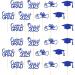 Facynde Graduation Cupcakes Choice | 24 Pack Graduation Cupcake Toppers 2023 Graduation Cake Toppers Glitter Congrats Grad Cake Topper Graduation Blue - Buy Online on SooperMarket.com