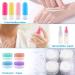 Vexillic 16-Piece Silicone Travel Bottles Set - 90ml BPA-Free Bottles for Shampoo Cream & Shower Gel - Perfect for International Travel - Buy Online on SooperMarket.com