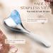 Buy Unbreakable Running Man Cryo Sticks - Stainless Steel Ice Globes & Gua Sha Facial Tools for Skin Tightening & Cooling Spa Treatment - Buy Online on SooperMarket.com