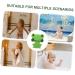 Buy Mikinona Children's Animal-Shaped Bath Sponge | Soft Green Shower Sponges for Kids | Perfect for Bathing & Fun - Buy Online on SooperMarket.com