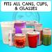 Drink Protection Cap (12 Pack) - Spiking Prevention Cup Covers - Individually Wrapped Reusable Latex with Straw Hole - Fits All Cup Sizes - 12 Count - Buy Online on SooperMarket.com