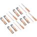Stainless Steel Nail Clippers Set 4 Set Nail Clippers Beauty Tools Includes Ear Spoons and Nail Files with Pink PU Storage Bags for Grooming Manicure - Buy Online on SooperMarket.com