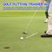 XINGGM Golf Putting Alignment Training Aid for Putting Green | Indoor & Outdoor Golf Putting Trainer Come with Golf Ball & Putting Ring Plastic Putting Alignment Rail - Buy Online on SooperMarket.com