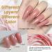 YTD Likomey Nude Gel Nail Polish 15ml - Rose Pink Translucent French Jelly Skin Tone UV Varnish - Buy Online on SooperMarket.com