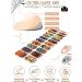 EBANKU Halloween Gel Nail Polish Strips - 20 Stickers for Pumpkin Witch Nail Designs with Nail File Stick - UV/LED Lamp Required - Buy Online on SooperMarket.com