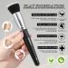 BEILI Makeup Brushes 6 Pieces Set of Vegan Makeup Brushes Powder Foundation Eye Shadow Mixing Concealer Set of Brushes for Creases Brushes for Eyebrow Liner - Buy Online on SooperMarket.com