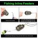 Realure 4-in-1 Method Feeder Accessories for Carp Fishing - Inline Lead Feeder with Weights | 40G 50G 60G | Pellets & Feeder Rod Essentials - Buy Online on SooperMarket.com