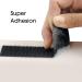 Hook Loop Strips with Adhesive - Melsan Industrial Strength Sticky Back Fasteners Hook and Loop Tape for Mounting  Hanging  or Organizing Items Indoors or Outdoors | Black  12 Pairs 1x7 Inch - Buy Online on SooperMarket.com