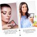 MAGICLULU 15 Pcs Eye Shadow Blank Transparent Lid Travel Cosmetic 10x9cmx3pcs Blackx3pcs - Buy Online on SooperMarket.com