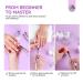 SAVILAND Acrylic Nail Kit with Nail Drill - Professional Acrylic Powder & Liquid Set for Beginners & Nail Salon - Clear White Pink - Complete DIY Nails Set - Buy Online on SooperMarket.com