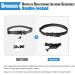 Snocyo Jogging Leash for Dogs | Elastic & Reflective Leash for Medium & Large Dogs | Double Handle & Waist Belt | Black & Blue - Buy Online on SooperMarket.com