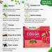 Herbion Natural Sugar Free Cough Lozenges Cherry Flavor | Cough Suppressant | Sore Throat Relief | Pack of 6 | - Buy Online on SooperMarket.com