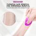 Reusable Crystal Hair Eraser for Women Legs - Painless Hair Remover & Skin Exfoliator - Washable Nano Hair Removal Tool for Smooth Skin - Hot Pink - Buy Online on SooperMarket.com
