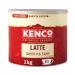 Kenco Latte Instant Coffee sold Direct Mart Rich & Smooth Ground Coffee Finest Aroma Coffee Powder Medium Roast Resealable Coffee Tin Just Add Water (1kg French Vanilla Flavoured Coffee)