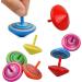 Xzeemo 30-Piece Colorful Wooden Gyro Toy Set - Roundabout & Clamps Gift for Children's Birthdays | Fun Educational Wooden Toys - Buy Online on SooperMarket.com