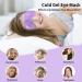 Cavoilu 2Pack Gel Eye Mask for Dark Circles & Puffiness - Hot & Cold Cooling, Reusable, Stress Relief - Purple - Buy Online on SooperMarket.com