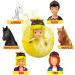 Shop Inkee Bibi & Tina 3 Set Verhexte Bath Balls - Surprise Toys Raspberry Fragrance & Bibi Blocksberg Stamps - Perfect for Kids! - Buy Online on SooperMarket.com