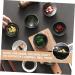 MAGICLULU 15 Pcs Seasoning Dish Tableware Ceramics Japan re-usable 9X9X3.5CMx3pcs Assorted Colorx3pcs - Buy Online on SooperMarket.com