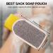 Exfoliating Soap Storage Bag | Bath & Shower Essential for Smooth Clean Skin - Fits Standard Soap Bars - Buy Online on SooperMarket.com