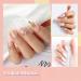 3 Colors UV Nail Gel for Nail Extension Base and Top Coat Nail Brush Nail Forms - Buy Online on SooperMarket.com