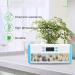 Elderly Pill Box 7 Compartment Intelligent Sealed Alarm Pill Box Portable Electronic Pill Timer-Reminder-Dispenser with Digital Screen Pill Box for Vitamins Brown - Buy Online on SooperMarket.com