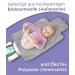 Jubi Changing Mat Grey | Organic Cotton & koTex Polyester | Portable Diaper Mat for 4 Diapers & Wipes - Buy Online on SooperMarket.com