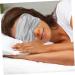 NOLITOY Travel Eye Mask & Hair Ring Kit - Silk Eyemasks Blackout Eyepatch & Hair Ties for Adults - Ultimate Comfort for Airplane & Sleep - Buy Online on SooperMarket.com